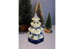 512 Bunzlau Kerstboom 14,7 cm 2273X Kerstbomen
